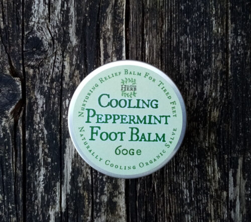 cooling peppermint footbalm